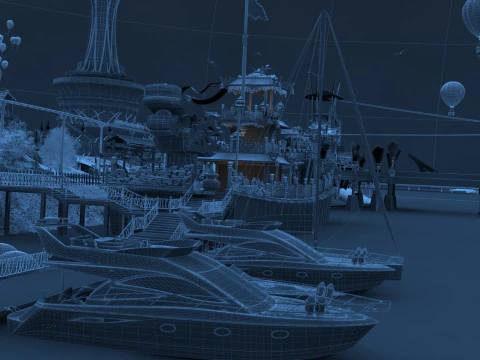 Playground 3D Model