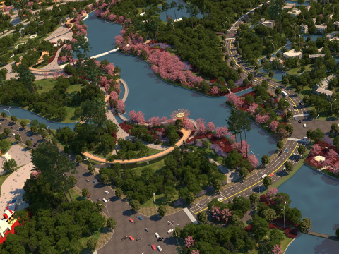 Small town Modelo 3D
