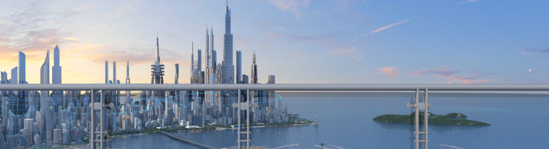 Technology architecture Modelo 3D .c4d .max .obj .3ds .fbx .stl .blend 