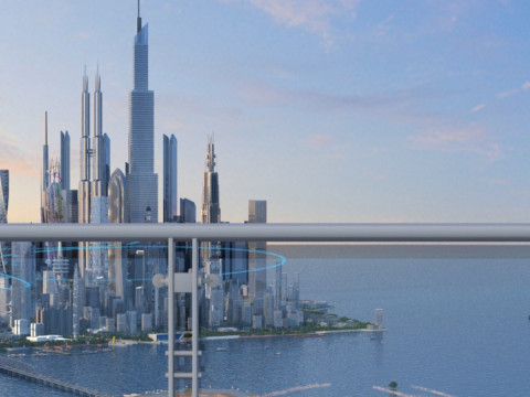 Technology architecture 3D 모델