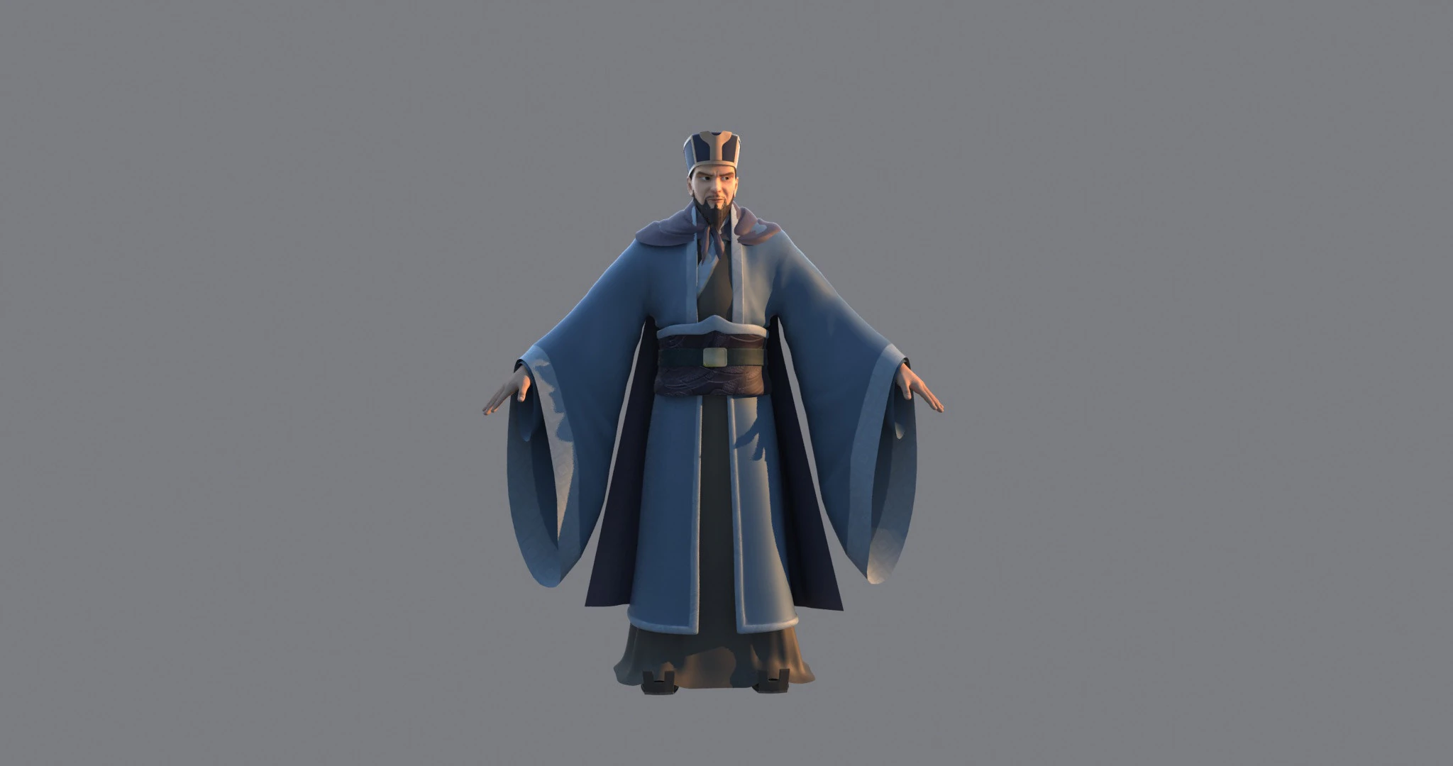 Sima Yi 3D Model .c4d .max .obj .3ds .fbx .stl .blend 