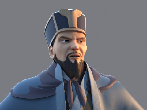 Sima Yi 3Dモデル