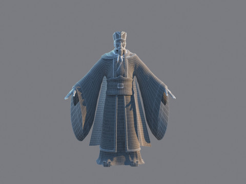 Sima Yi 3Dモデル