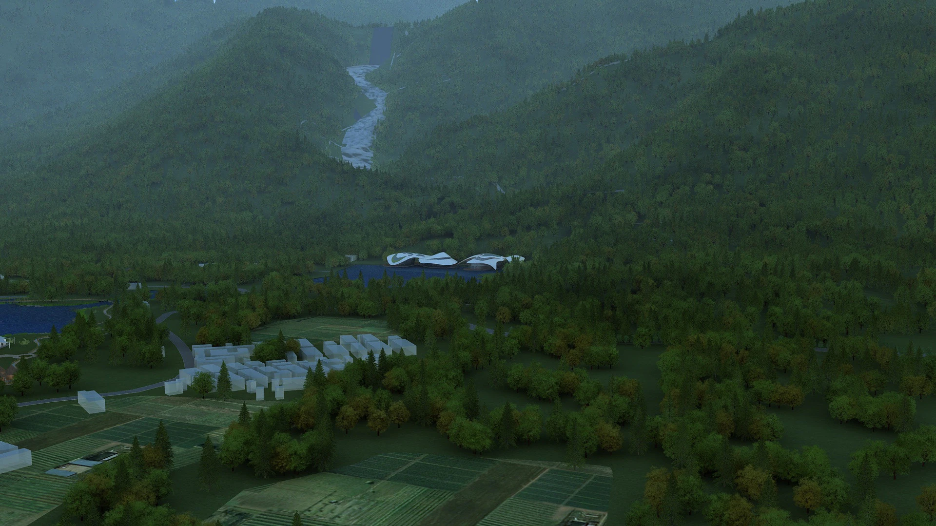 Country 3D Model .c4d .max .obj .3ds .fbx .stl .blend 