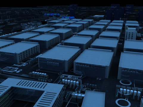 Circuit board 3D Model