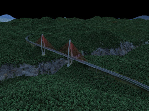 Bridge 3Dモデル
