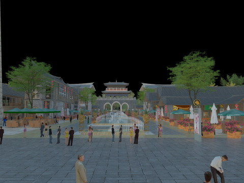 Ancient city Model 3D