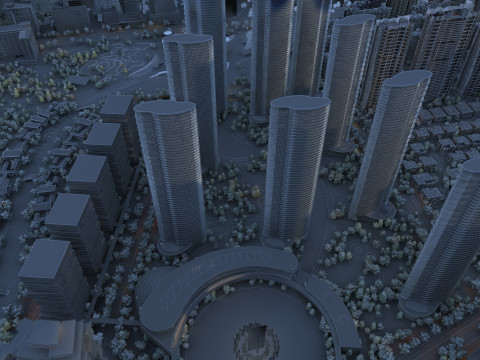 Urban architecture 3Dモデル