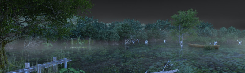 Waterscape 3D Модель .c4d .max .obj .3ds .fbx .stl .blend 