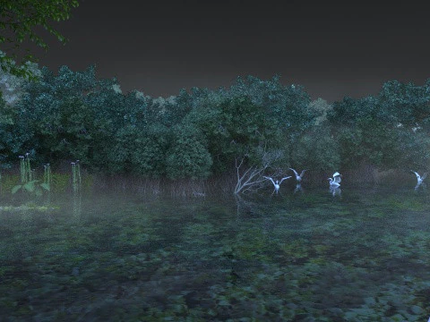 Waterscape 3D Model