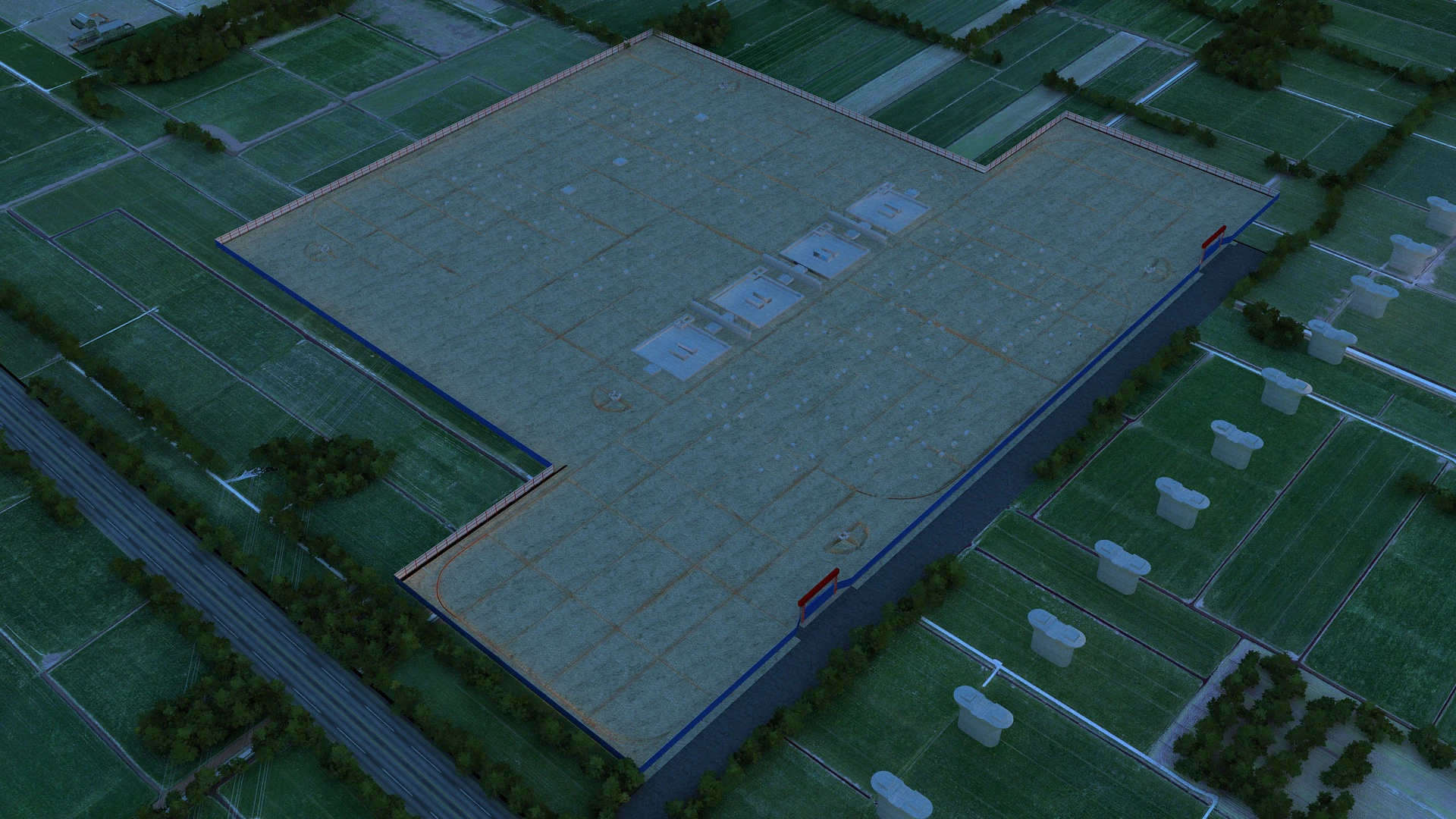 Power plant 3D Model .c4d .max .obj .3ds .fbx .stl .blend 