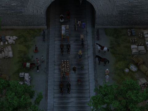 Ancient City Gate 3D 모델