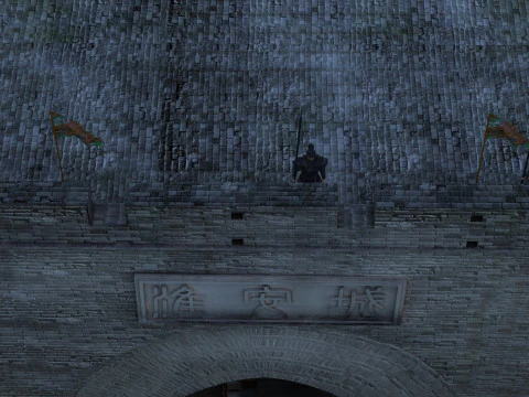 Ancient City Gate 3D Model