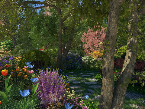Trail 3D Model