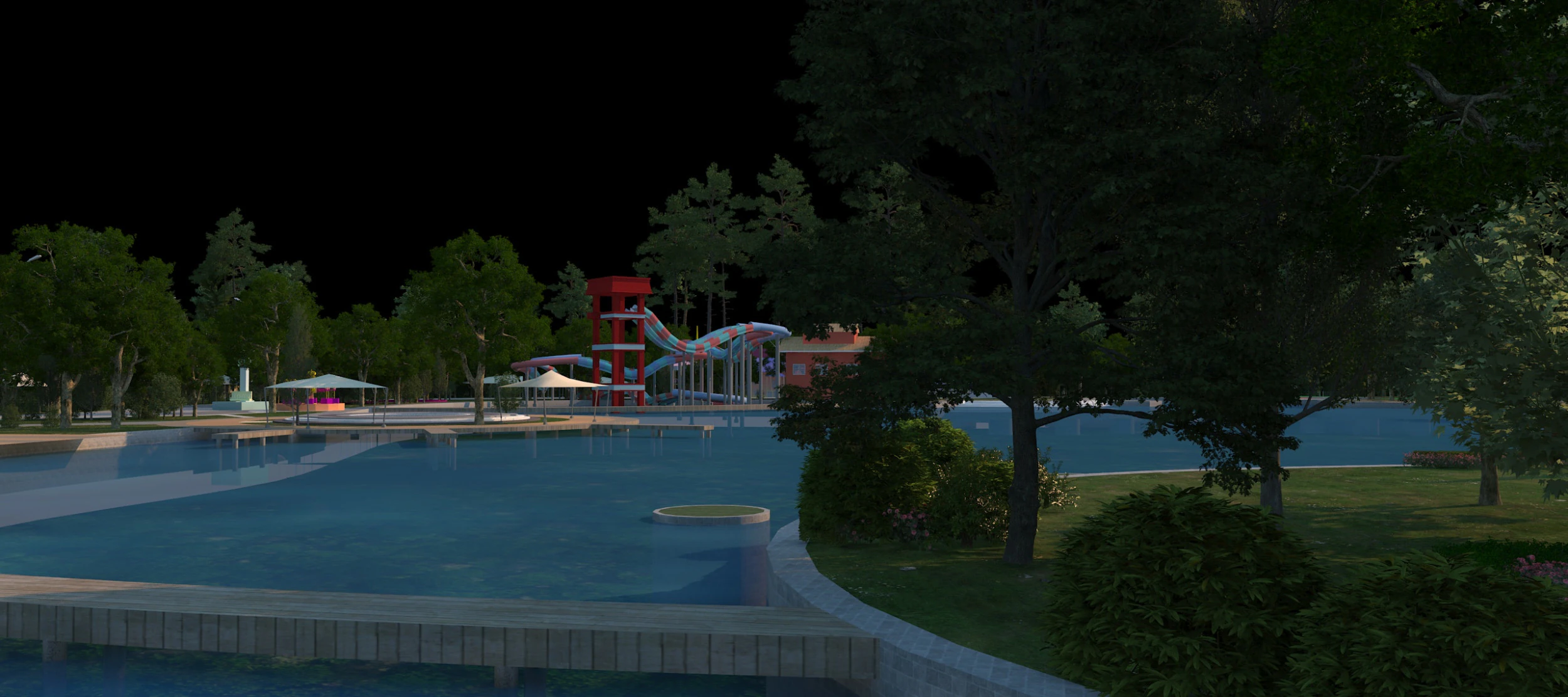 City View 3D Model .c4d .max .obj .3ds .fbx .stl .blend 