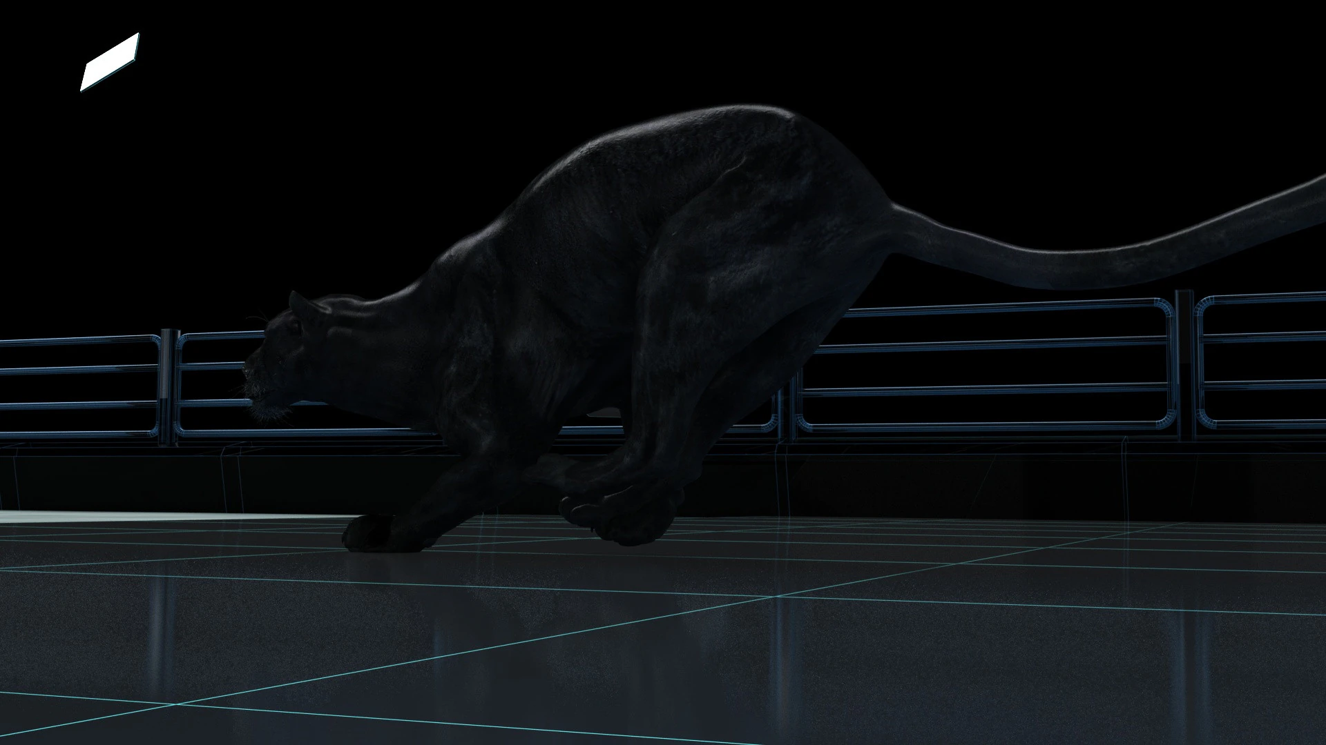Black Panther 3D Model .c4d .max .obj .3ds .fbx .stl .blend