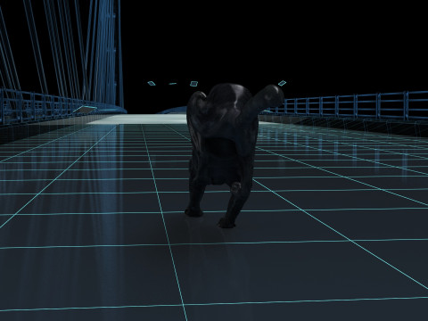 Black Panther 3D Model