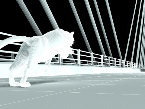 Black Panther 3D Model