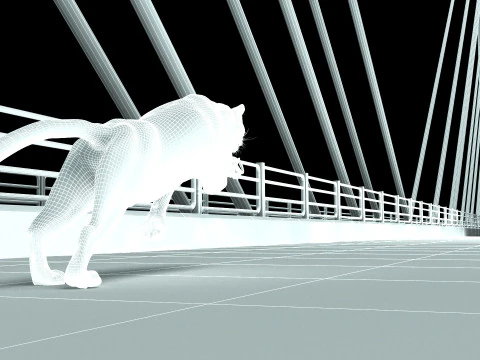 Black Panther 3D Model