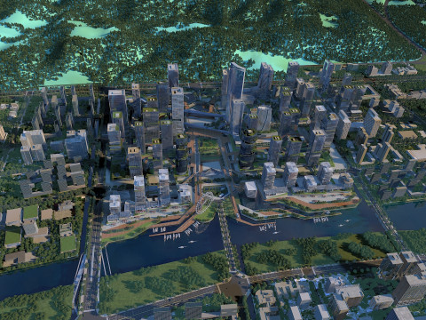Urban architecture 3Dモデル