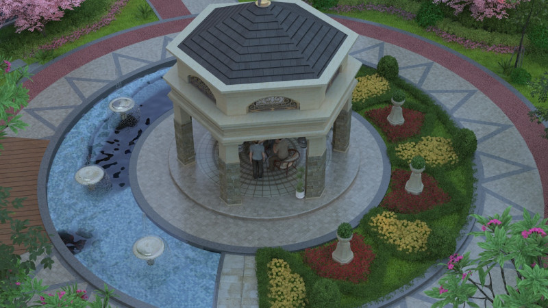 Pavilion Modelo 3D .c4d .max .obj .3ds .fbx .stl .blend 