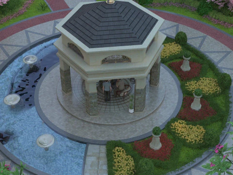 Павільйон 3D Модель