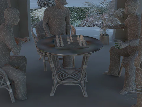 Pavilion 3D Model