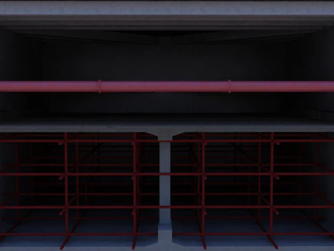 Construction site 3D Model