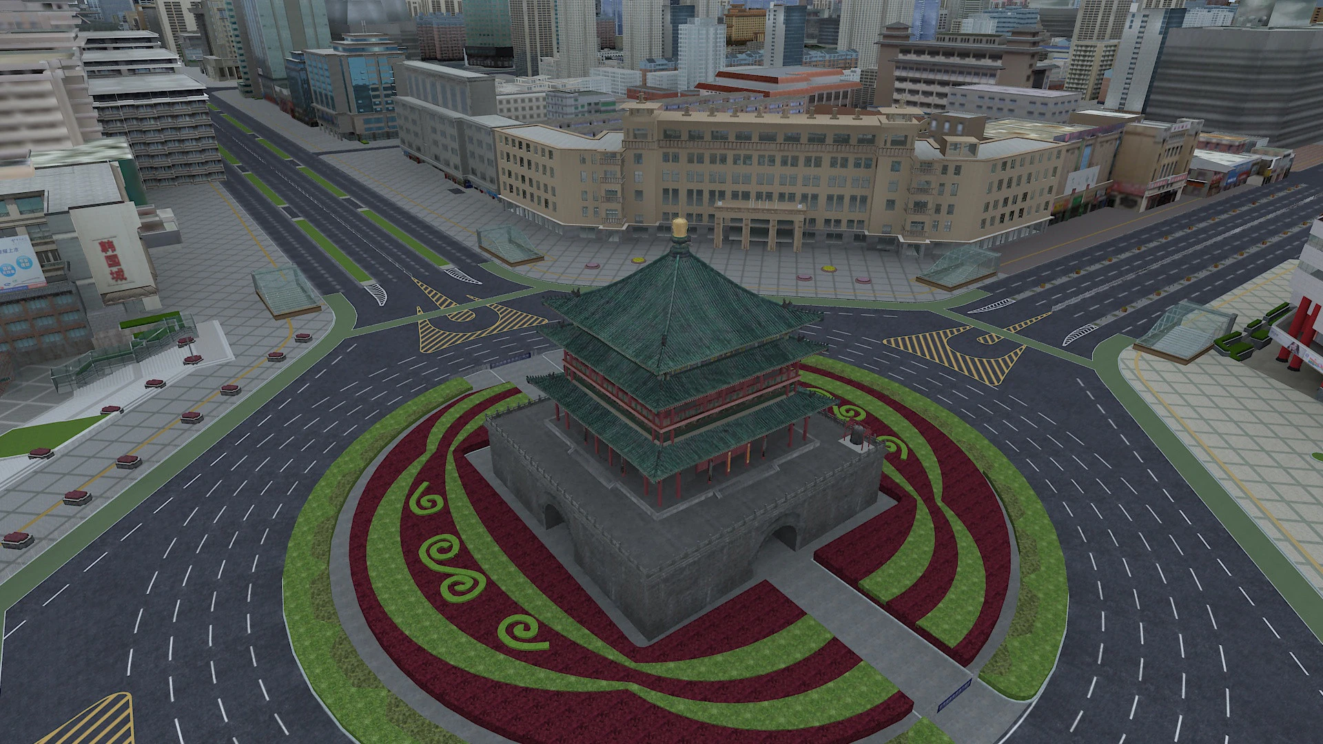 Bell Tower 3D Model .c4d .max .obj .3ds .fbx .stl .blend 