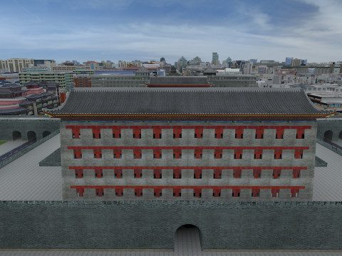 Bell Tower 3D Modell