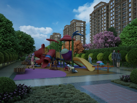 Urban architecture 3D Model