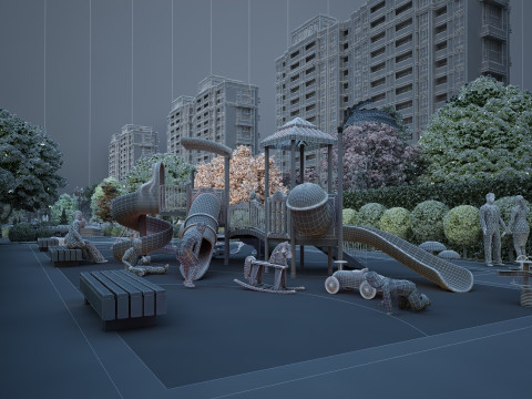 Urban architecture Model 3D