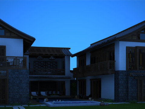 Villa 3D 模型