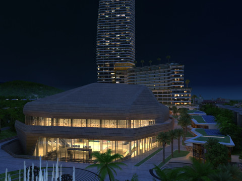 Urban architecture 3D मॉडल