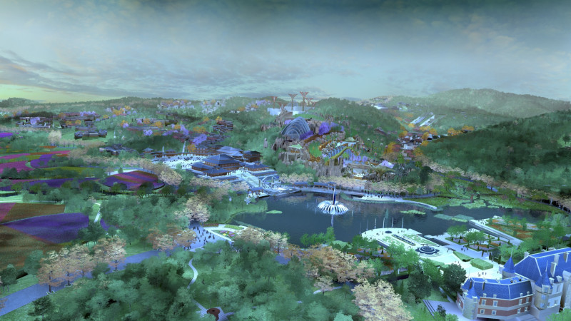 Amusement park 3D मॉडल .c4d .max .obj .3ds .fbx .stl .blend 
