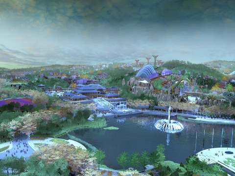 Amusement park 3D मॉडल