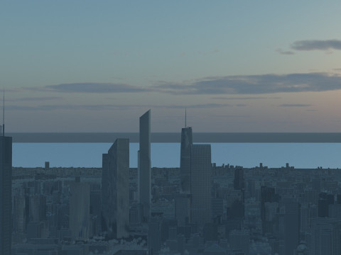 Urban architecture Modèle 3D