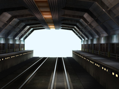 Tunnel 3D मॉडल
