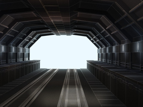 Tunnel 3D मॉडल