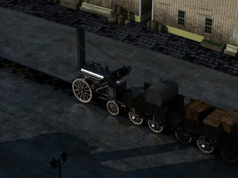 European town 3D Model