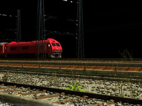 Train 3D Model