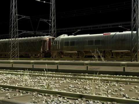 Train 3D Model