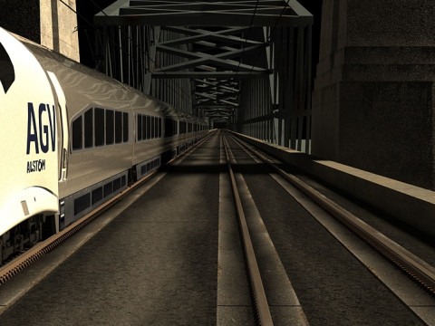 Train Modelo 3D
