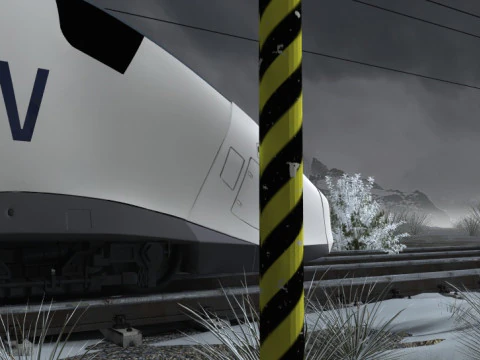 Train 3D Model
