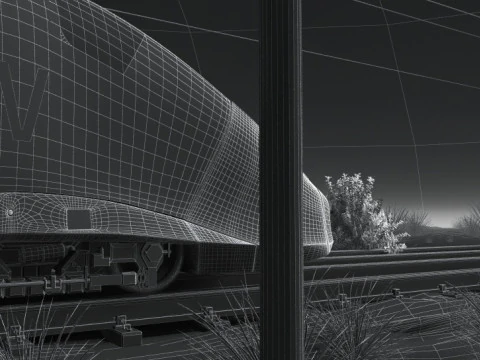Train 3D Model