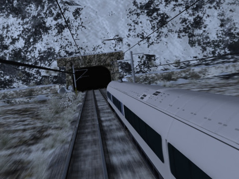 Train Model 3D