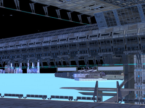 Future architecture 3D Model