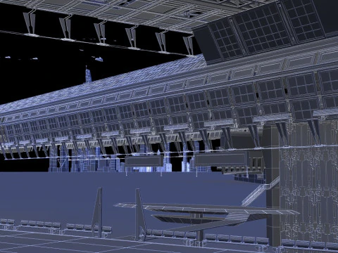 Future architecture 3D Model