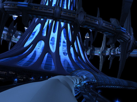 Future architecture Model 3D