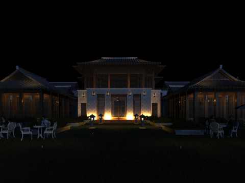 Villa Modelo 3D